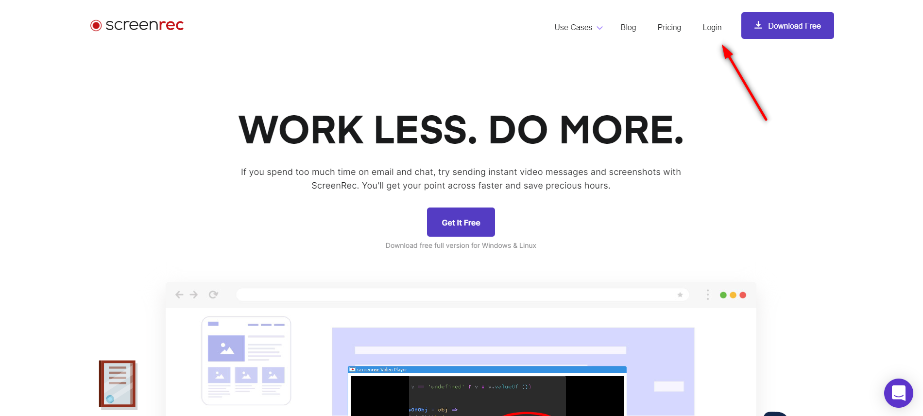 screenrec-login-in-member-site