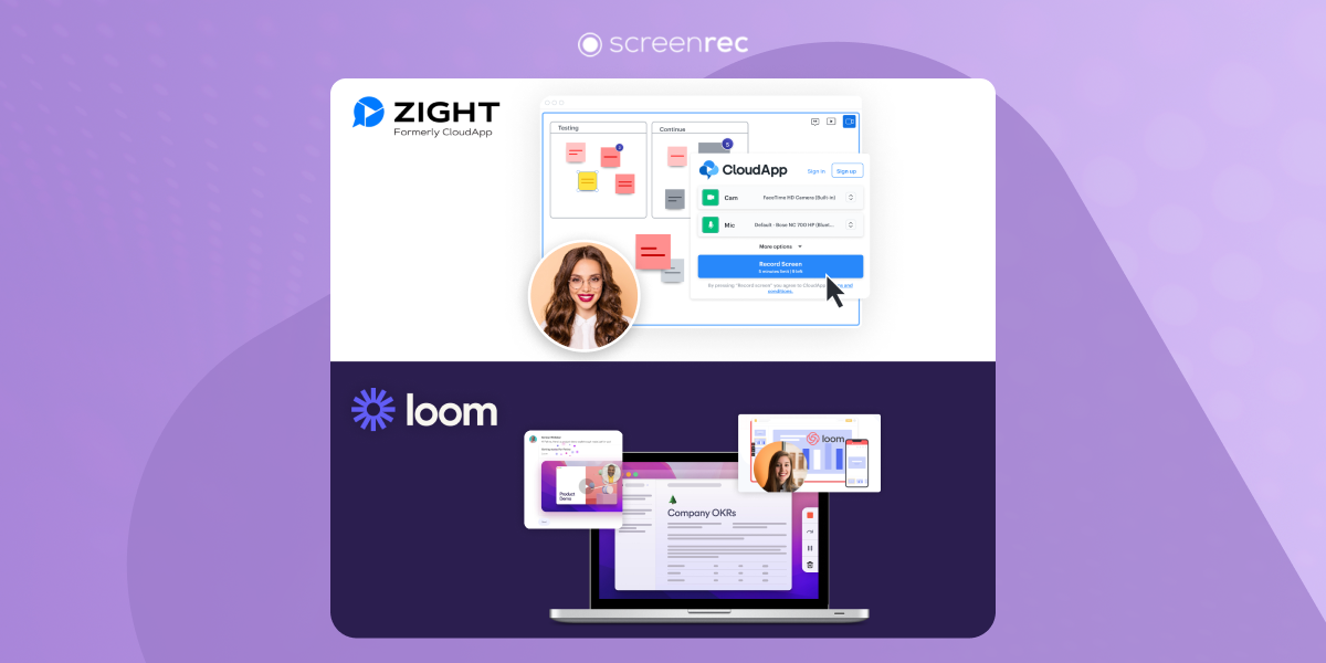 Zight (Cloudapp) Или Loom: Сравнение