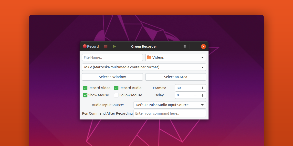 arch linux screen recorder