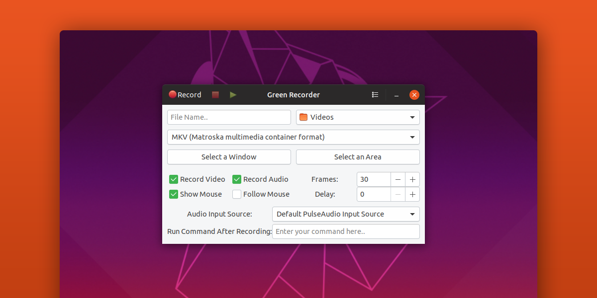 ubuntu record screencast